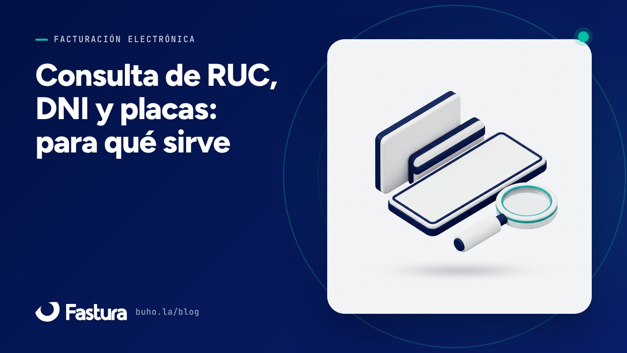 2 000 consultas de RUC, DNI y placas gratis: para qué sirven de verdad