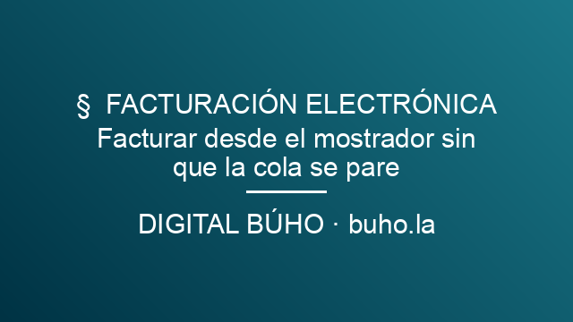 Facturar desde el mostrador sin que la cola se pare