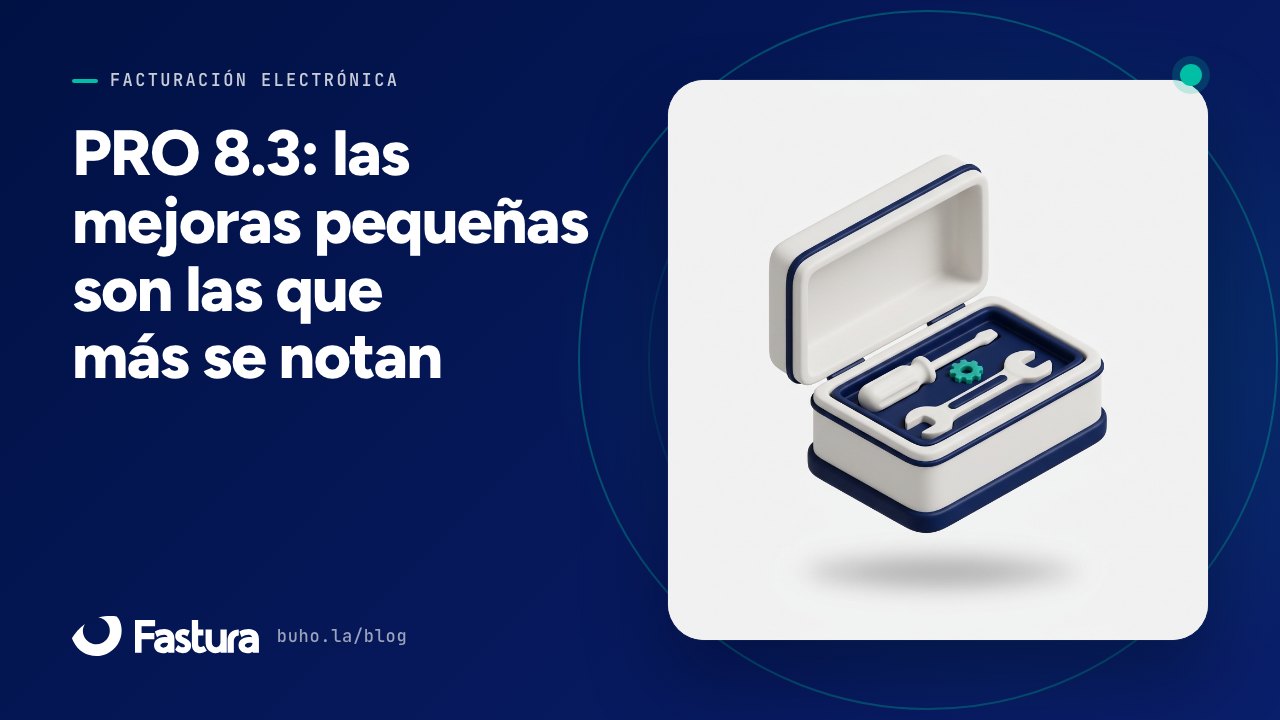 PRO 8.3: las mejoras pequeñas son las que más se notan