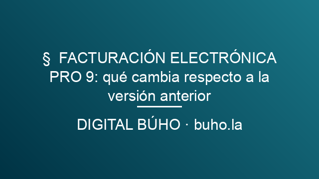 PRO 9: qué cambia respecto a la versión anterior