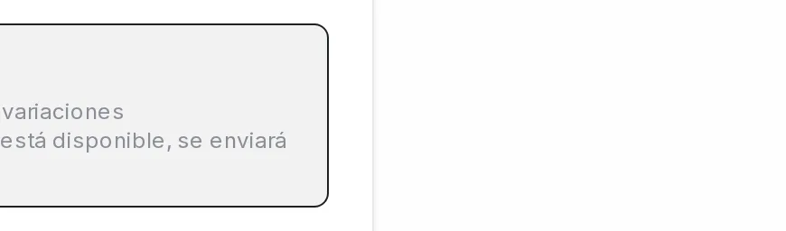 Opción Variaciones con IA de una campaña: cuántas versiones generar, cada una editable antes de enviar